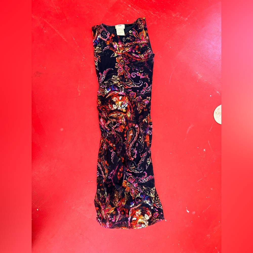 Jean Paul Gaultier Multicolor Paisley Dress